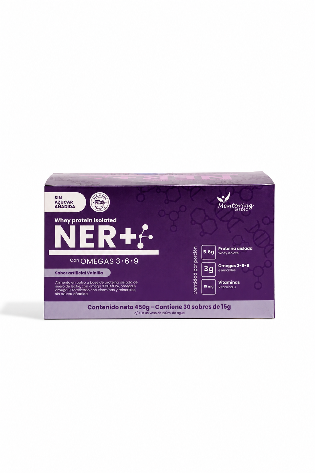 NER+® Proteína con Omegas 3-6-9