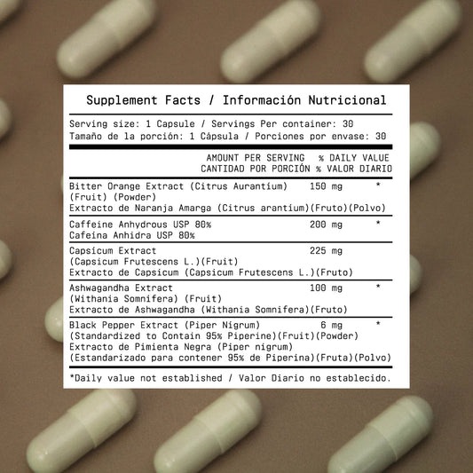 SLM® Soporte Energético Natural | Activa tu metabolismo y controla tu apetito