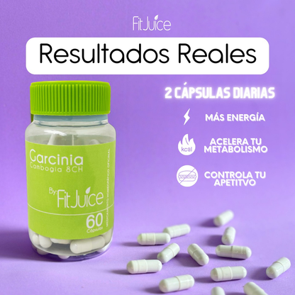 Garcinia Cambogia 8CH – Fit Juice (60 cápsulas)