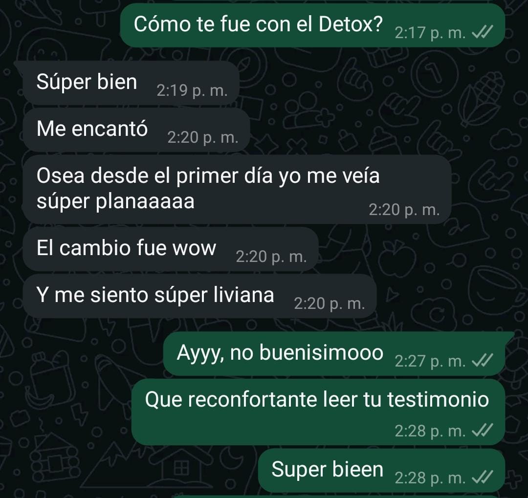 Detox  básico- limpia intestino