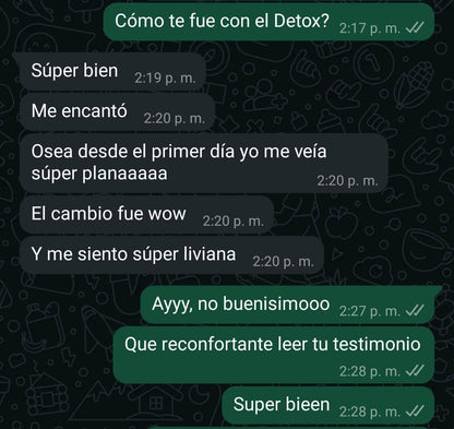 Detox  básico- limpia intestino