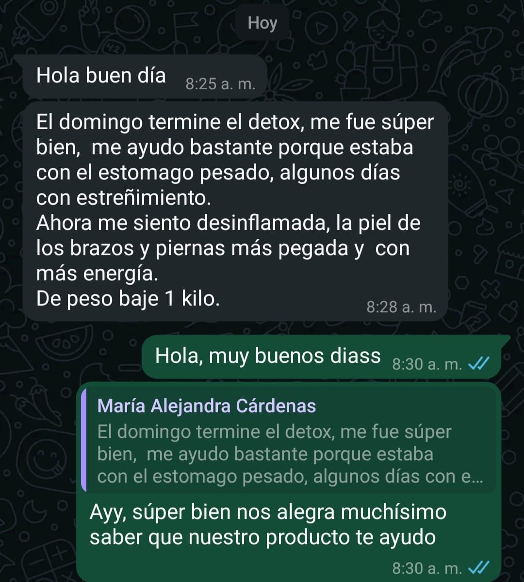 Detox  básico- limpia intestino
