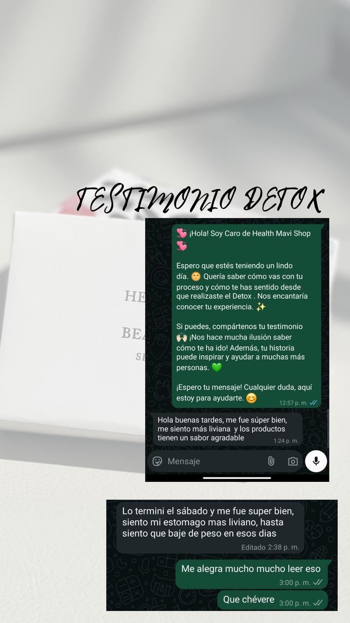 Detox  básico- limpia intestino